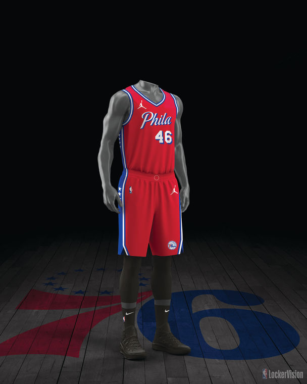 Philadelphia 76ers statement on sale jersey